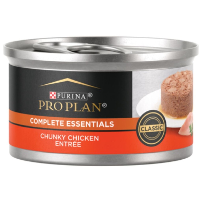 Purina Pro Plan - All Breeds, Adult Cat Chunky Chicken Entre Canned Cat Food