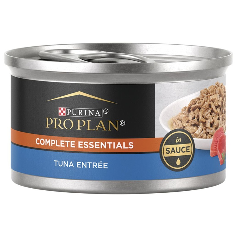 Purina Pro Plan - All Breeds, Adult Cat Tuna Entre In Sauce Canned Cat Food