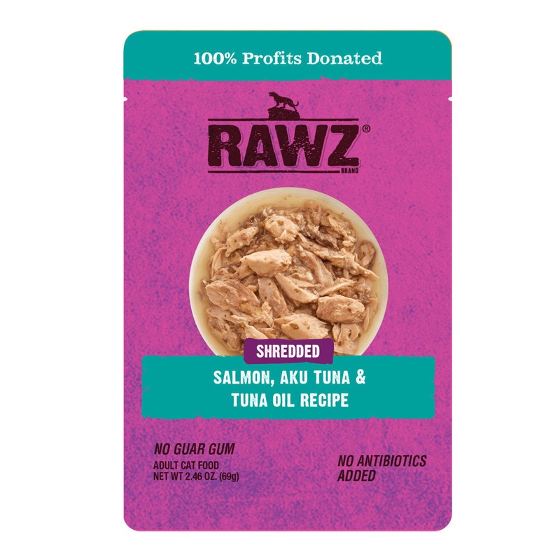 Rawz Shredded Salmon, Aku Tuna & Tuna Oil Pouch