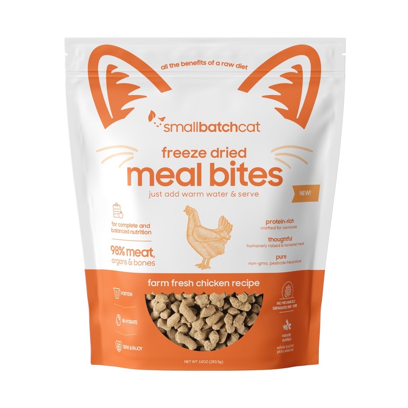 Smallbatch Cat Freeze Dried Meal Bites Chicken 10oz