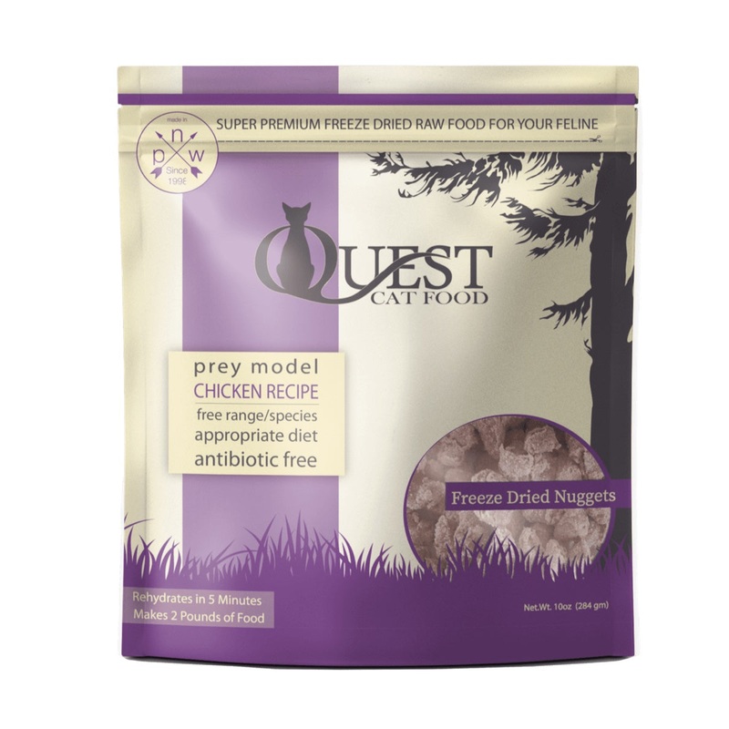 Steve's Quest Freeze-Dried Raw Cat Food Chicken 10oz