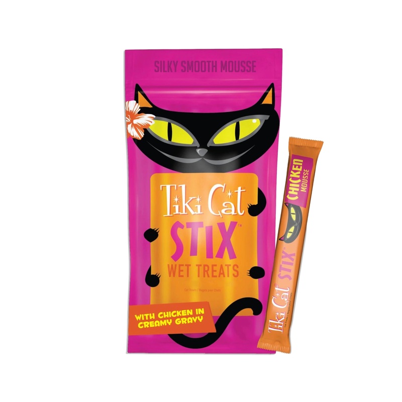 Tiki Cat Chicken Stix Cat Treats (6pk)