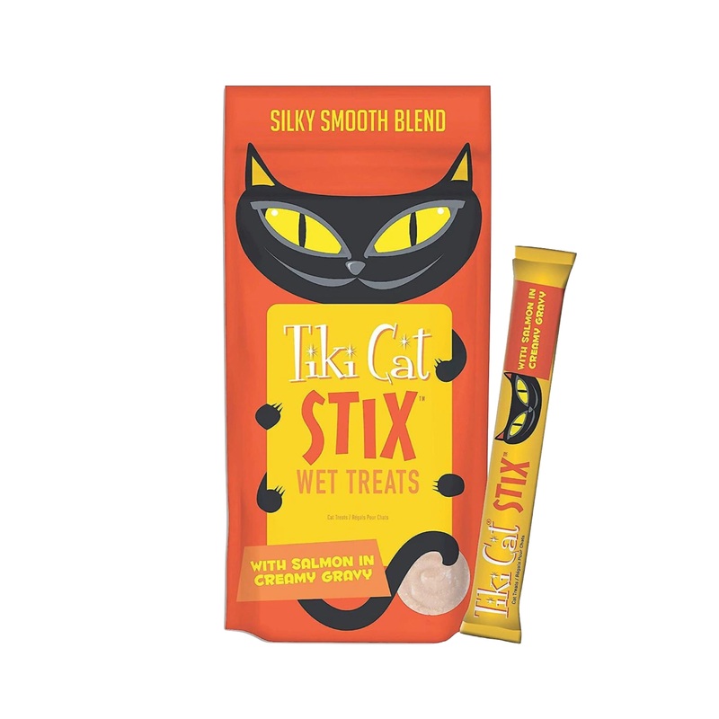 Tiki Cat Salmon Mousse Stix Cat Treats (6pk)