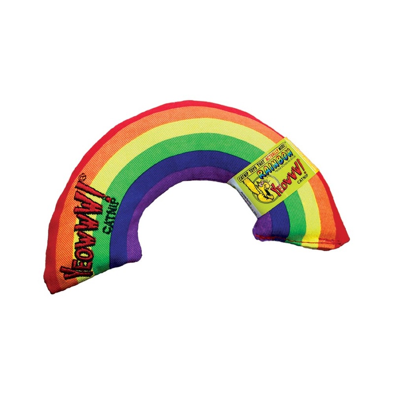 Yeowww! Catnip Rainbow Cat Toy
