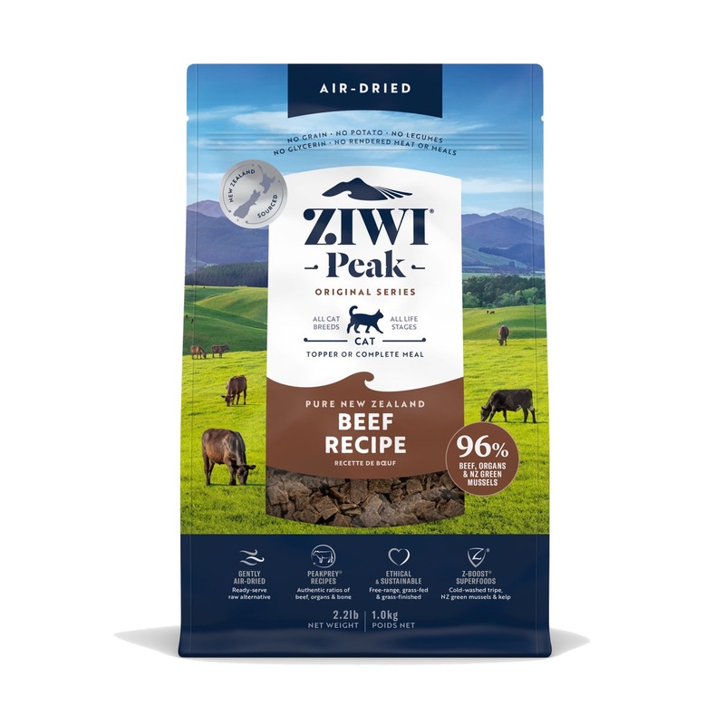 Ziwi Peak Air-Dried Beef Recipe Cat Food