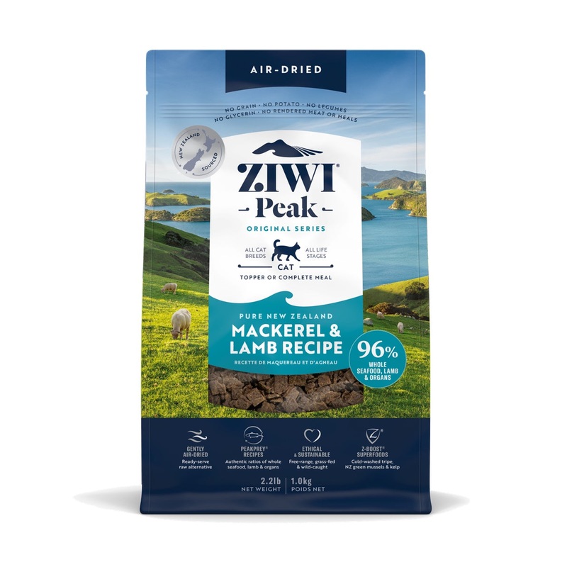 Ziwi Peak Air-Dried Mackerel & Lamb Recipe Cat Food