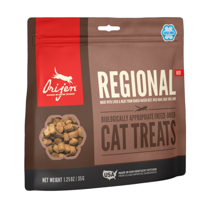 Champion Pet Foods - Orijen  Freeze Dried Regional Red Recipe, Cat Treats