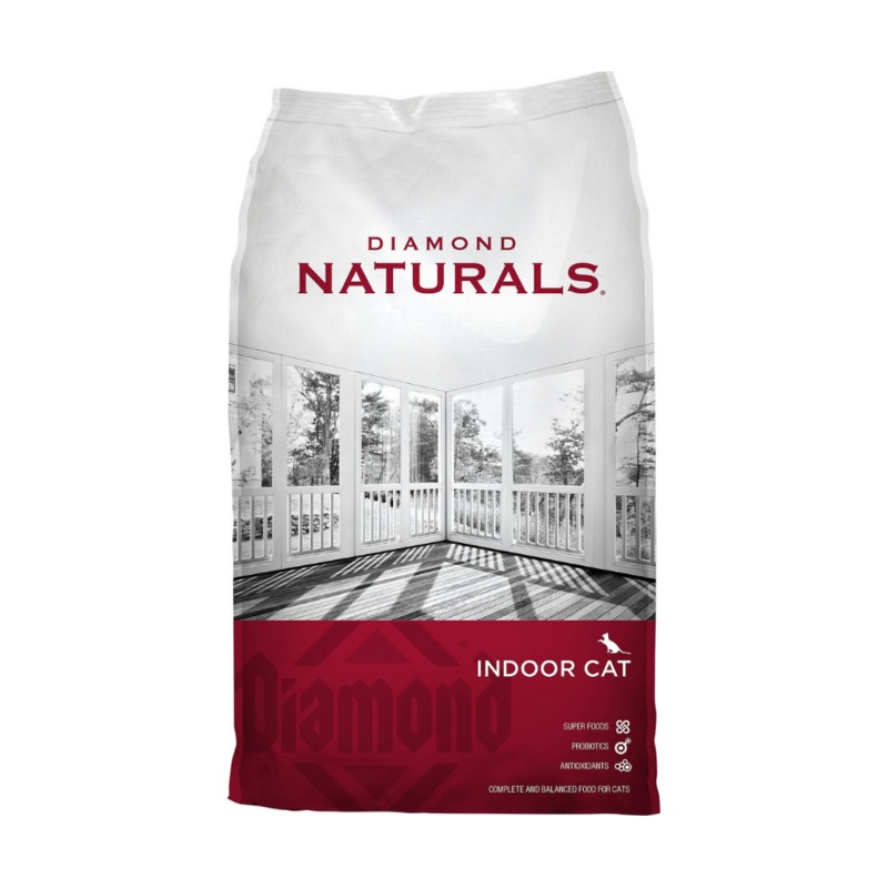 Diamond Naturals - Indoor Breeds, Adult Cat Chicken and Rice Formula Dry Cat Food