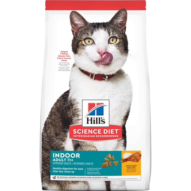Hill's Science Diet - Adult 11+ Indoor Dry Cat Food