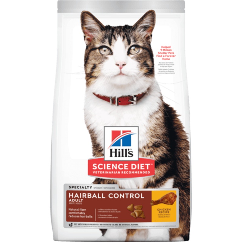 Hill's Science Diet - Adult Hairball Control Dry Cat Food