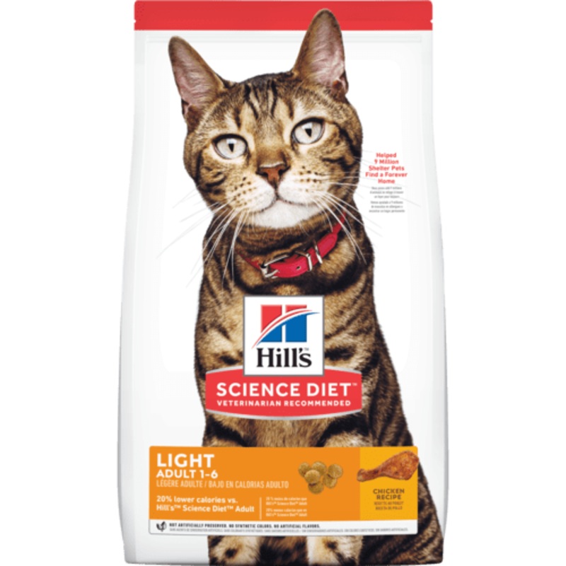 Hill's Science Diet - Adult Light Dry Cat Food