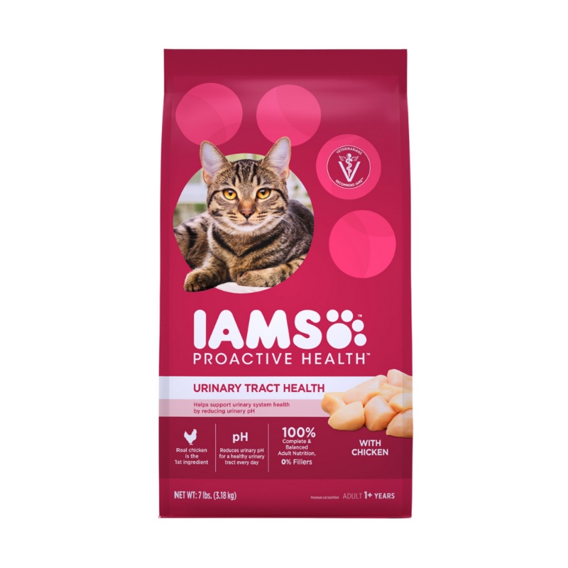 Iams Proactive Health - All Breeds, Adult Cat Urinary Tract Health, Chicken Recipe Dry Cat Food