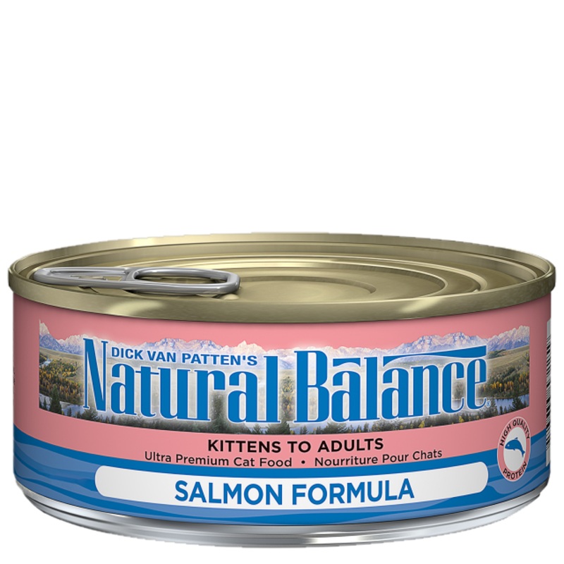 Natural Balance - Salmon Kittens to Adults Ultra Premium Cat Food Can D/S
