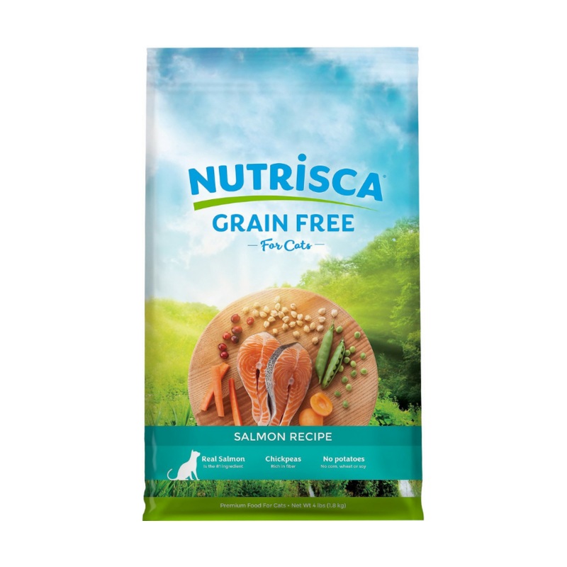 Nutrisca - All Cat Breeds, All Life Stages Salmon Recipe Dry Cat Food