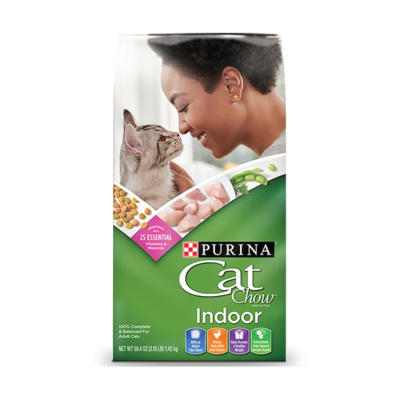 Purina Cat Chow - Indoor, Adult Cat Chicken Recipe Dry Cat Food