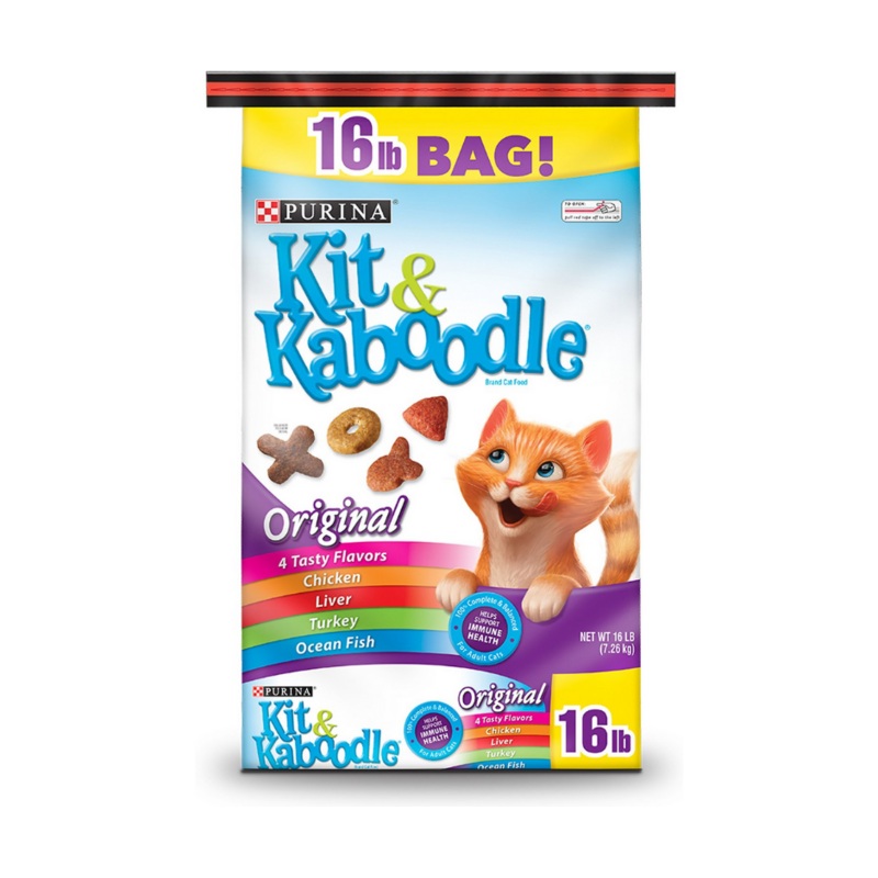 Purina Kit & Kaboodle - All Breeds, Adult Cat Original Recipe Dry Cat Food
