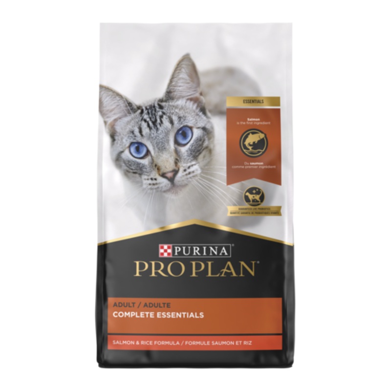 Purina Pro Plan - All Breeds, Adult Cat Salmon & Rice Formula Recipe Dry Cat Food
