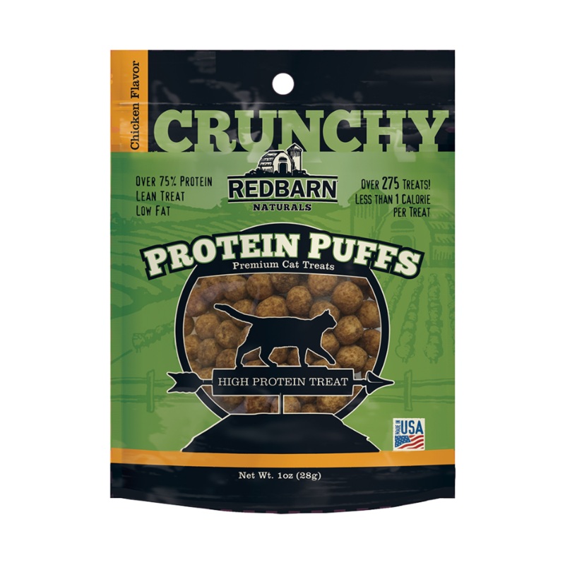 Redbarn - Protein Puffs Chicken Flavor Cat Treats