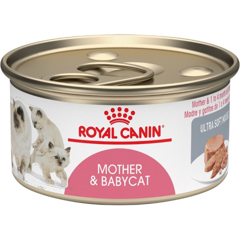 Royal Canin Mother & Babycat Ultra-Soft Mousse in Sauce Canned Cat Food