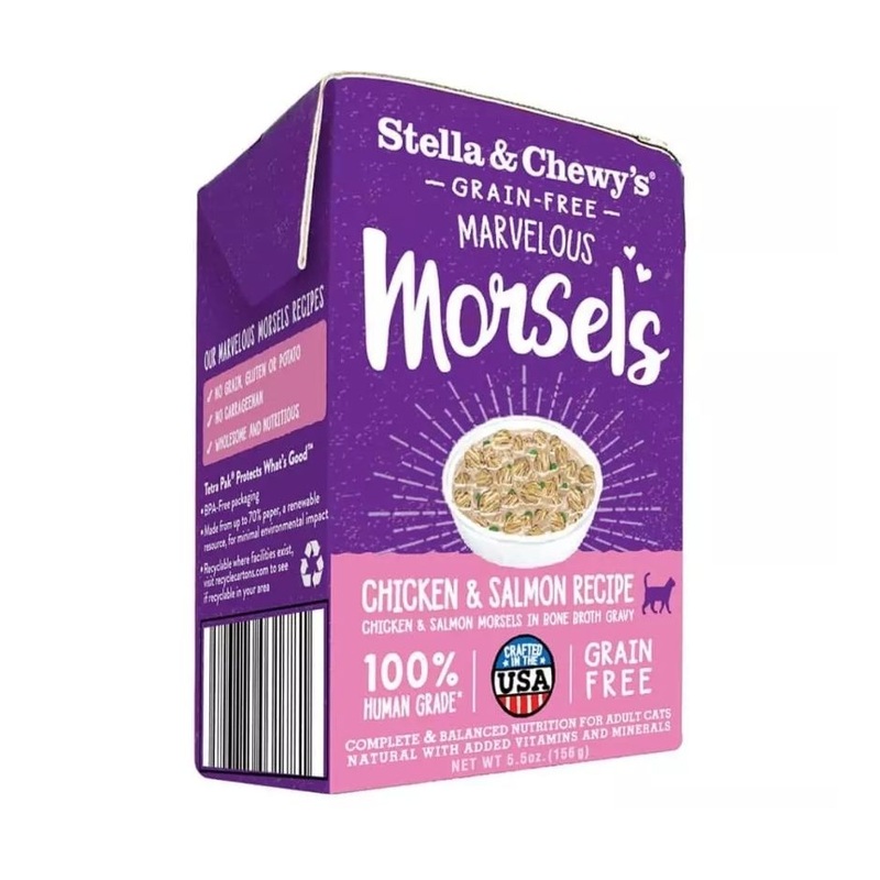 Stella & Chewy's - Chicken and Salmon Medley Morsels Cat Food