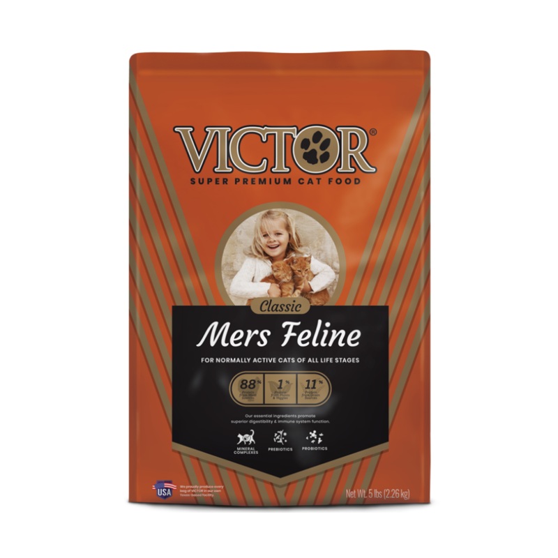 Victor - All Cat Breeds, All Life Stages Mers Classic Feline Recipe Dry Cat Food