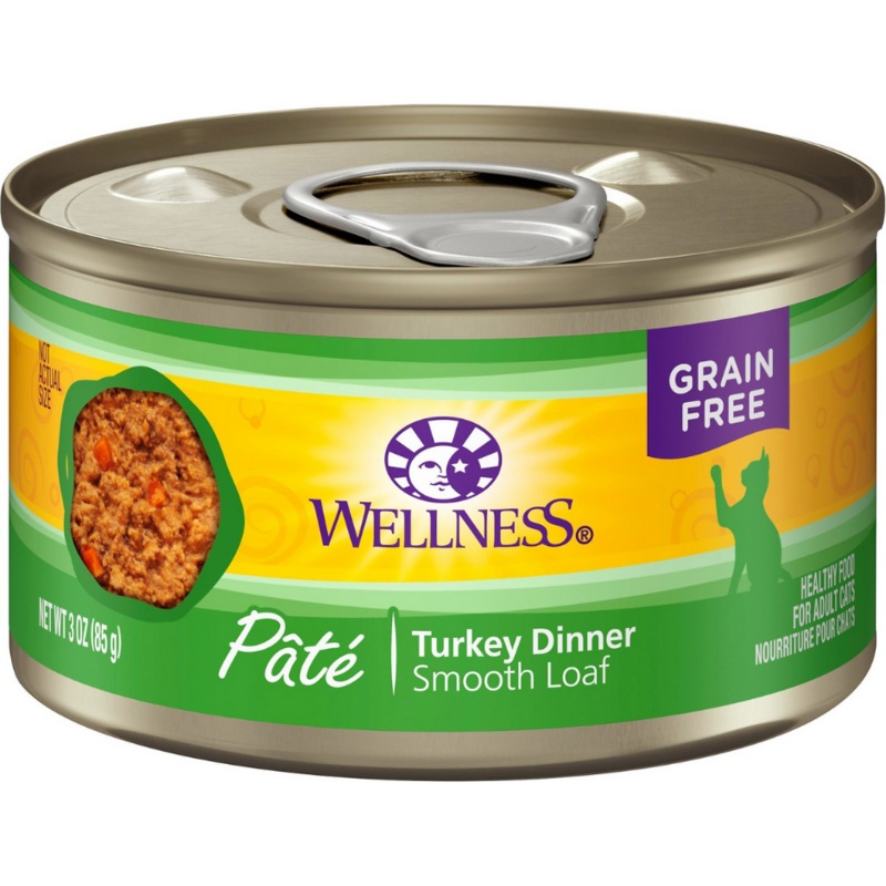 Wellness Complete Health Pt - All Breeds, Adult Cat Turkey Recipe Canned Cat Food