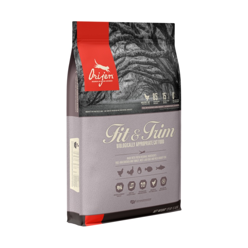 Champion Petfoods, Orijen - All Cat Breeds, All Life Stages Fit & Trim Recipe Dry Cat Food