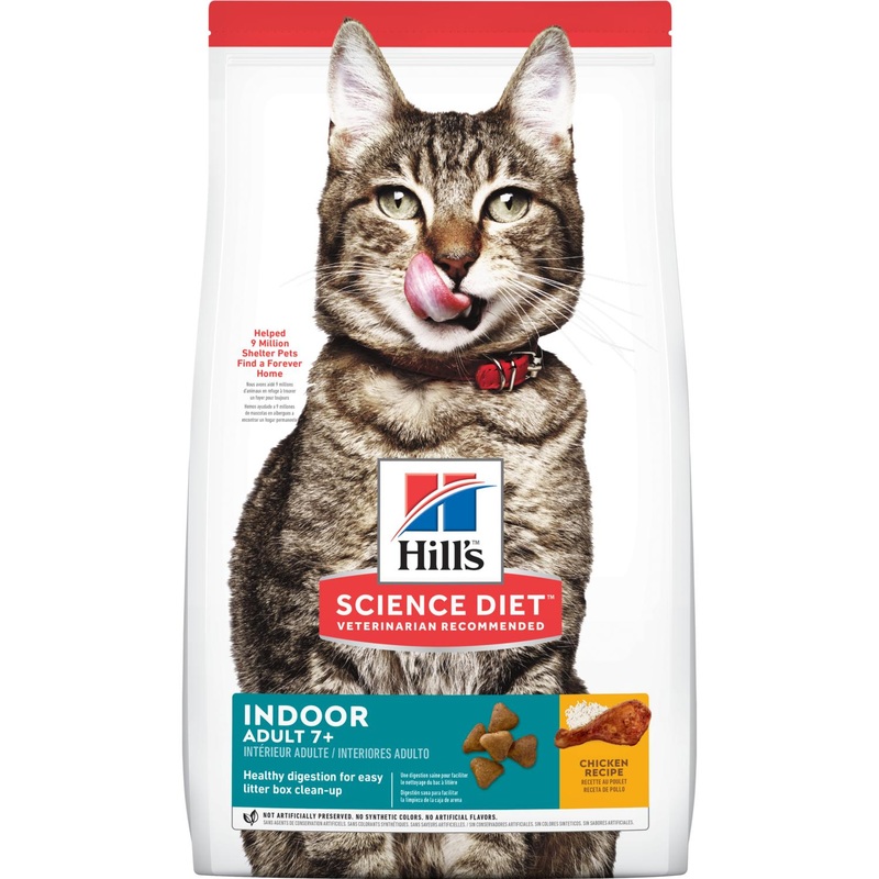 Hill's Science Diet - Adult 7+ Indoor Dry Cat Food