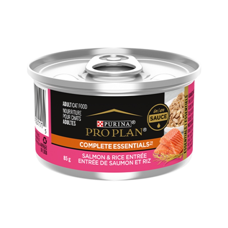 Purina Pro Plan - All Breeds, Adult Cat Salmon & Rice Entre in Sauce Canned Cat Food