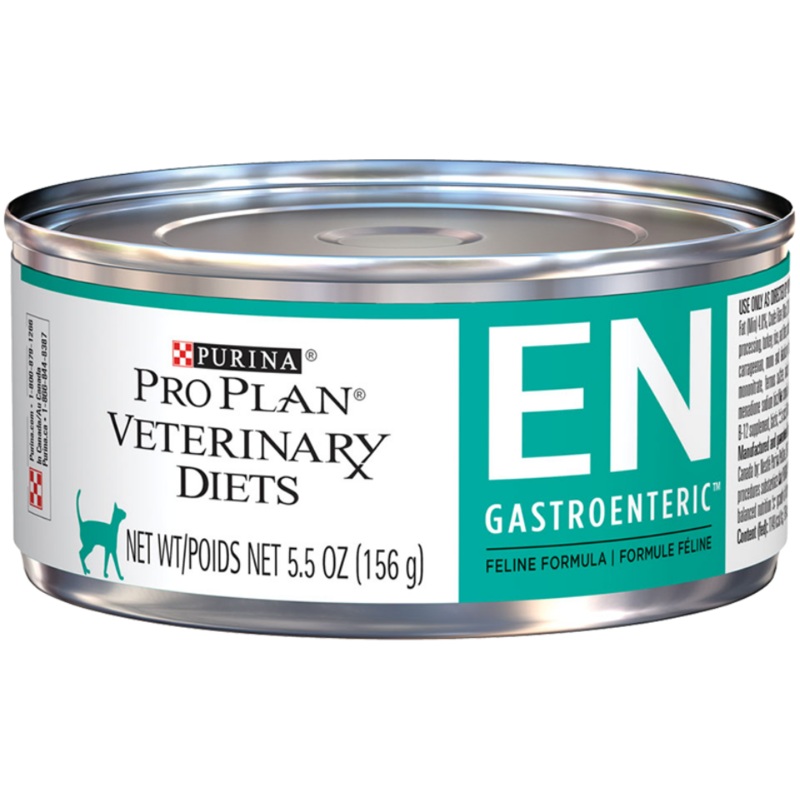 Purina Pro Plan Veterinary Diets - EN Gastroenteric Feline Liver, Chicken Hearts, and Turkey Formula Canned Cat Food