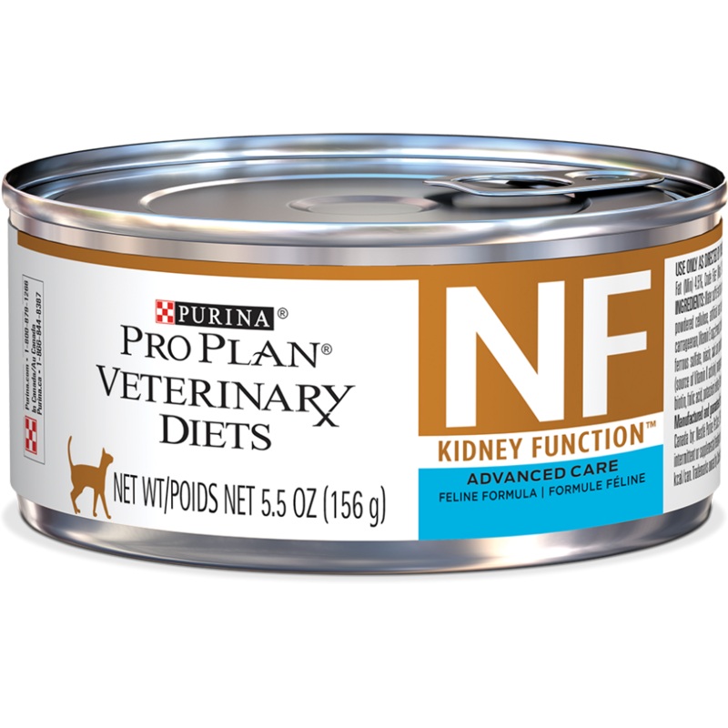 Purina Pro Plan Veterinary Diets - NF Kidney Function Advanced Care Feline - Chicken Hearts, Liver, & Salmon Formula Canned Cat Food