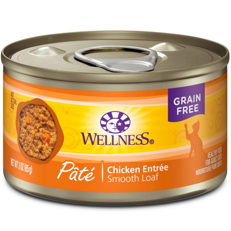 Wellness Complete Health Pat - All Breeds, Adult Cat Chicken Entre Canned Cat Food