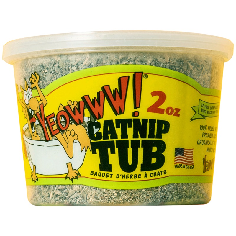 Yeowww! Organic Catnip Tubs 2oz