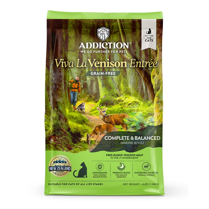 Addiction Cat Viva La Venison 4lb