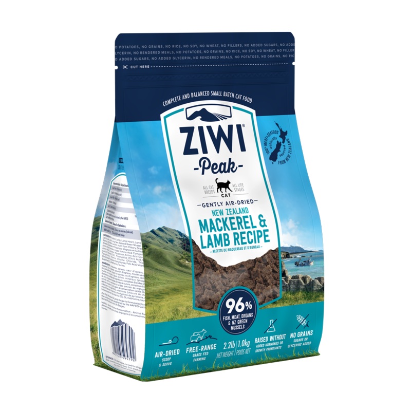 Ziwi Peak Cat Air-Dried Mackerel & Lamb 1kg