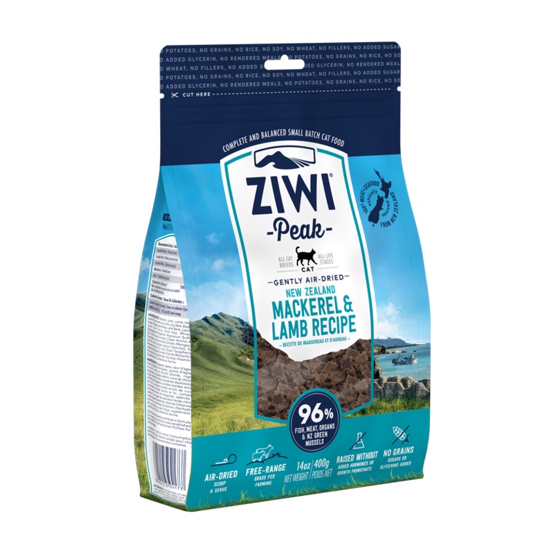 Ziwi Peak Cat Air-Dried Mackerel & Lamb 400g
