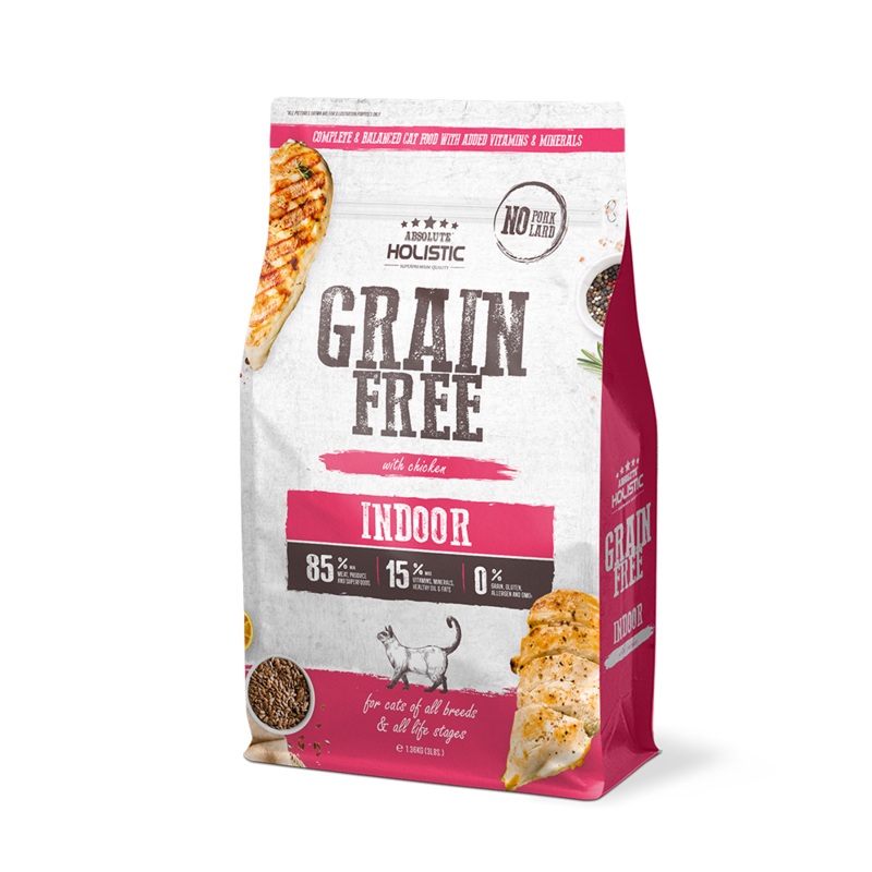 Absolute Holistic Cat Grain Free Indoor Chicken 3lb