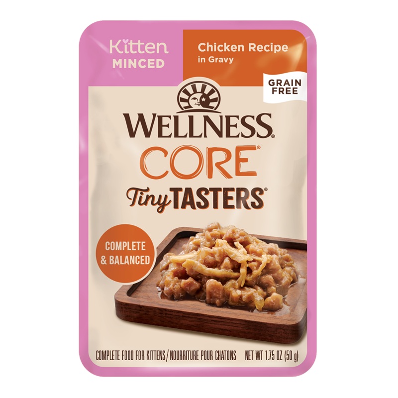 Wellness Cat Core Tiny Tasters Kitten Minced Chicken 1.75oz