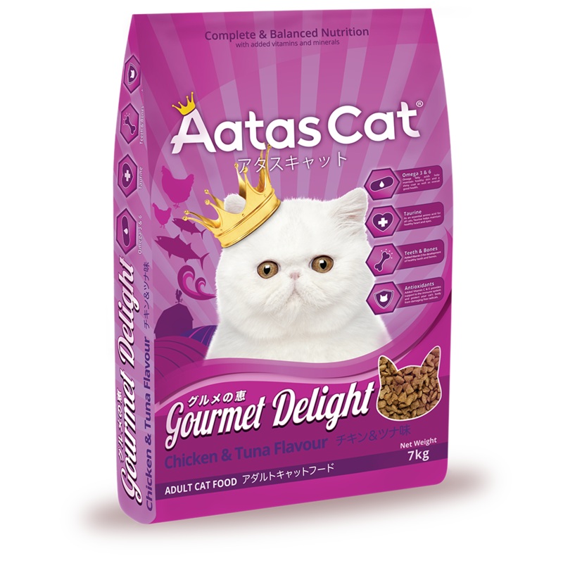Aatas Cat Gourmet Delight - Chicken & Tuna 7kg