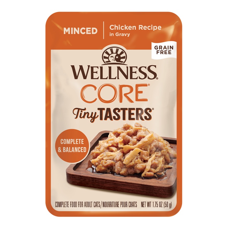 Wellness Cat Core Tiny Tasters Minced Chicken 1.75oz