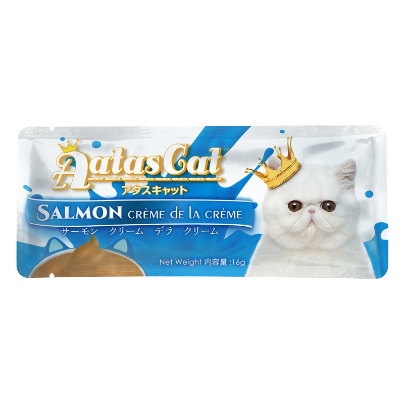 Aatas Cat Creme De La Creme Salmon 16g