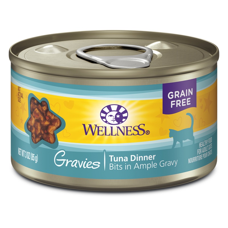Wellness Cat Gravies Tuna Dinner 3oz (EXPIRY 7 JULY 2025)