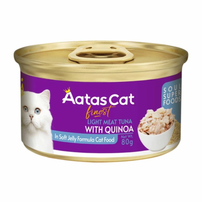 Aatas Cat Finest Diamond Dinner Tuna with Quinoa in Soft Jelly 80g