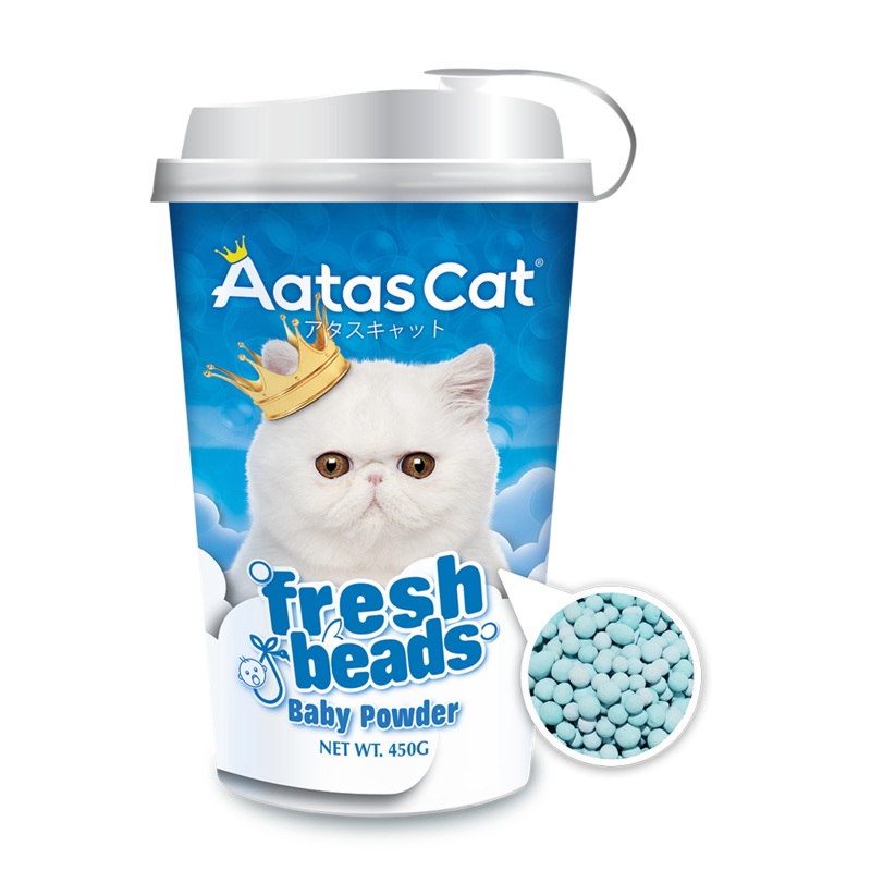 Aatas Cat Fresh Beads Baby Powder 450g