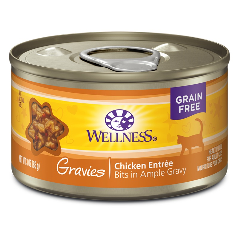 Wellness Cat Gravies Chicken Entree 3oz (EXPIRY 02 DEC 2025)