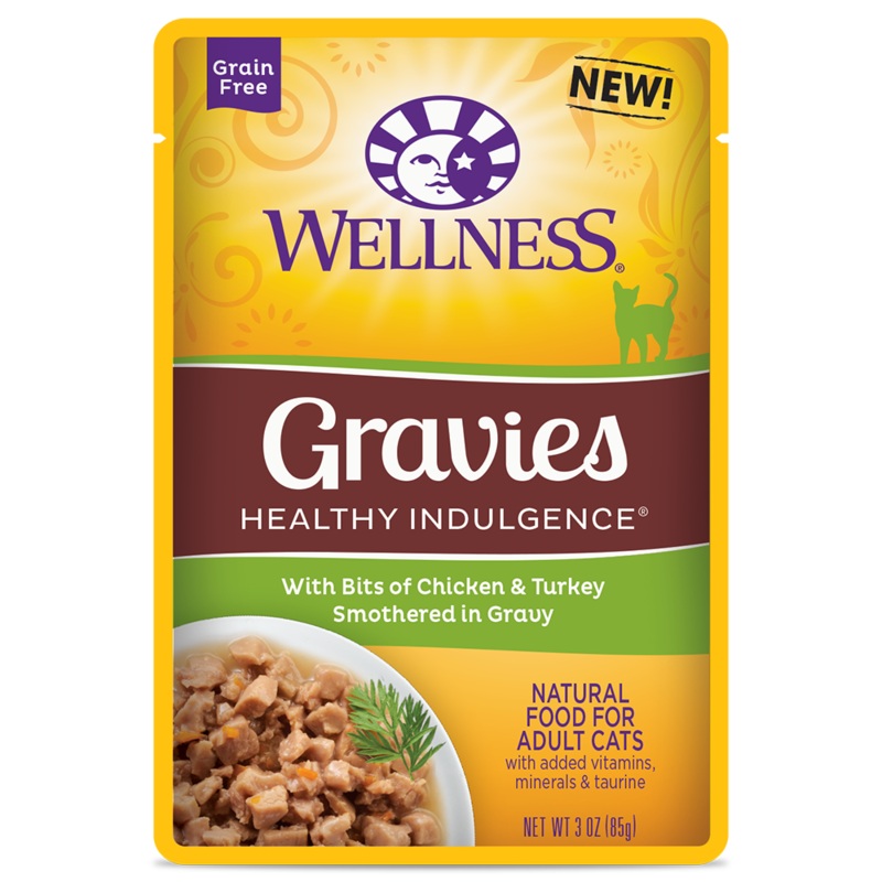 Wellness Cat Healthy Indulgence Gravies - Chicken & Turkey 3oz