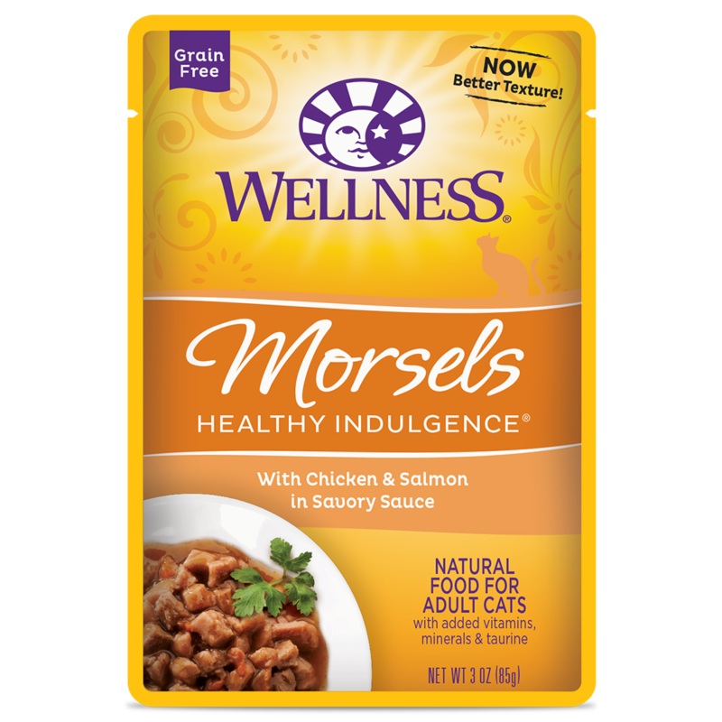 Wellness Cat Healthy Indulgence Morsels - Chicken & Salmon 3oz