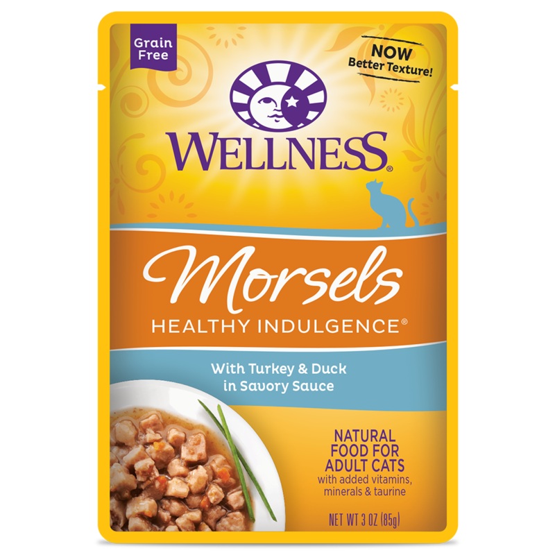 Wellness Cat Healthy Indulgence Morsels - Turkey & Duck 3oz