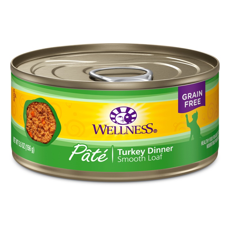 Wellness Cat Pate Turkey 5.5oz
