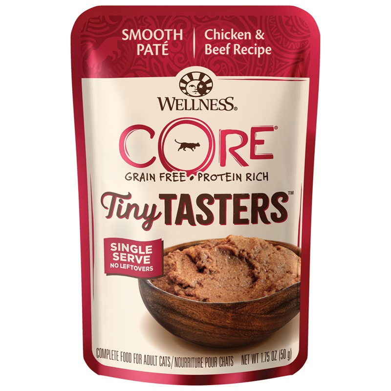 Wellness Cat Core Tiny Tasters Chicken & Beef 1.75oz